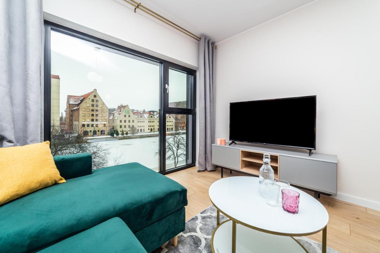 Pobookowane River View Apartments Gdańsk Extérieur photo