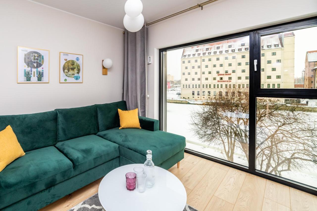 Pobookowane River View Apartments Gdańsk Extérieur photo
