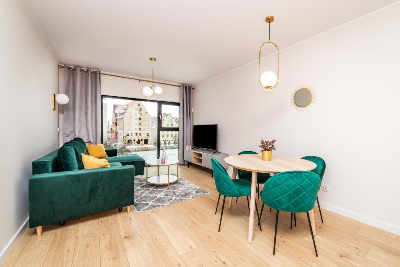 Pobookowane River View Apartments Gdańsk Extérieur photo