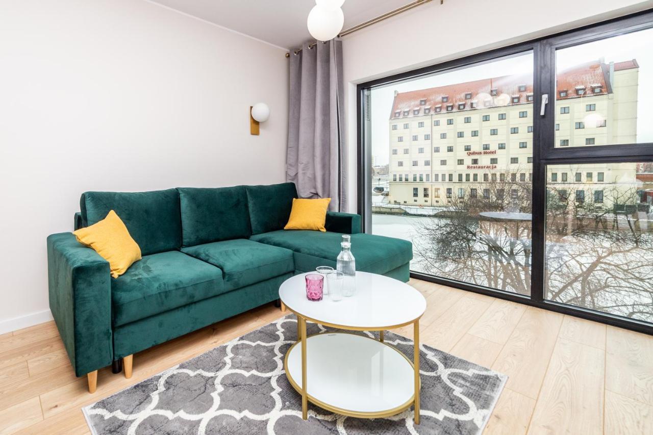 Pobookowane River View Apartments Gdańsk Extérieur photo