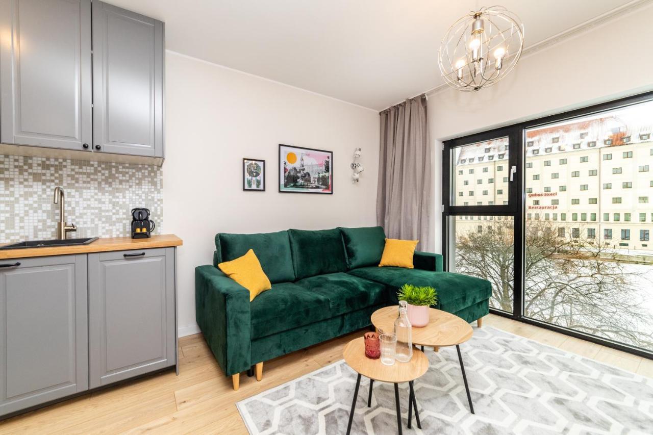Pobookowane River View Apartments Gdańsk Extérieur photo