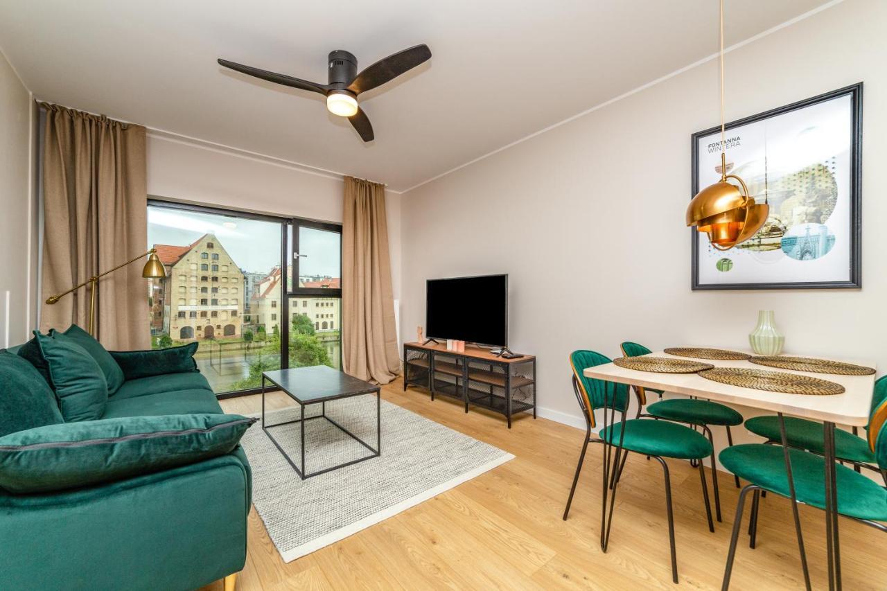 Pobookowane River View Apartments Gdańsk Extérieur photo