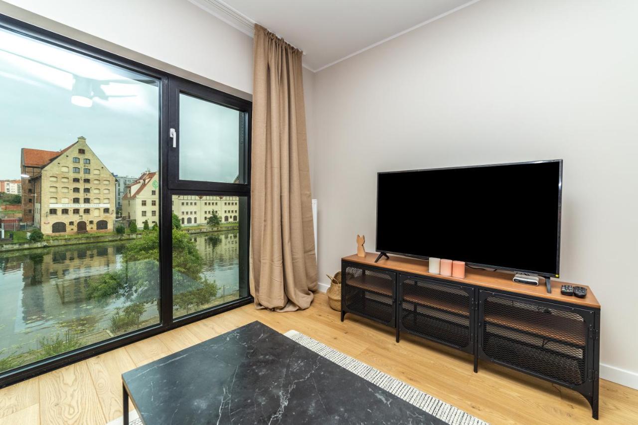 Pobookowane River View Apartments Gdańsk Extérieur photo