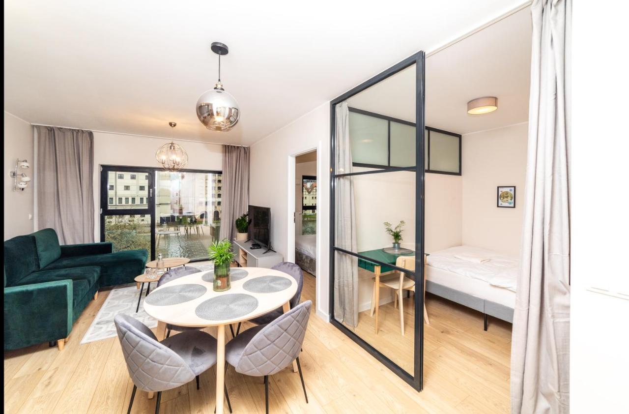 Pobookowane River View Apartments Gdańsk Extérieur photo